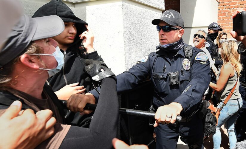 ‘White Lives Matter’ rally in California leads to 12 arrests, clash with protesters