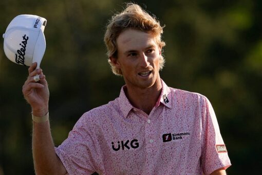 Will Zalatoris responds to ‘Happy Gilmore’ tweet from Adam Sandler