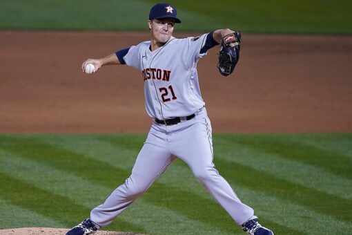 Greinke, Astros shut down rival A’s to win opener 8-1