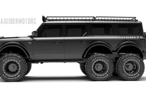 Ford Bronco 6×6 with three row seating revealed for $399,000