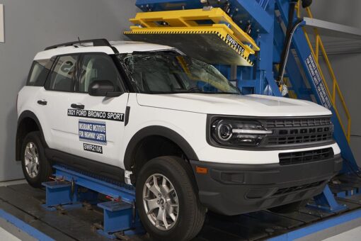 Ford Bronco Sport scores highest safety rating in IIHS test