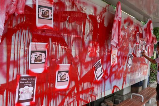 Burma charges doctors over civil disobedience protests