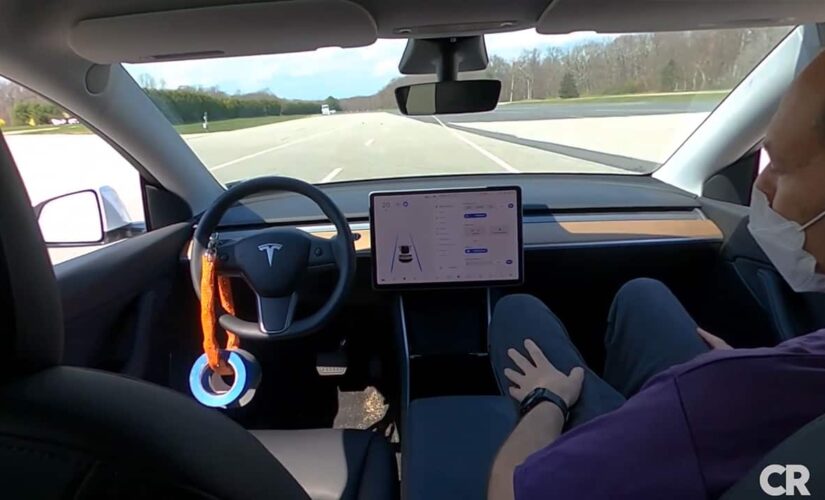 Consumer Reports test shows how Tesla’s Autopilot can operate without anyone in the driver seat