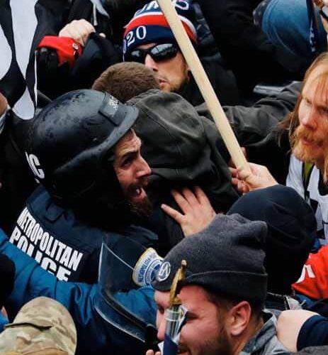 Capitol riot suspect charged with using ‘electroshock weapon,’ flagpole to assault DC police officer