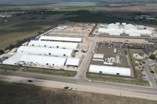 New images show expansion of migrant facility in Donna, Texas as crisis rages