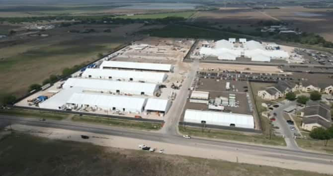 New images show expansion of migrant facility in Donna, Texas as crisis rages