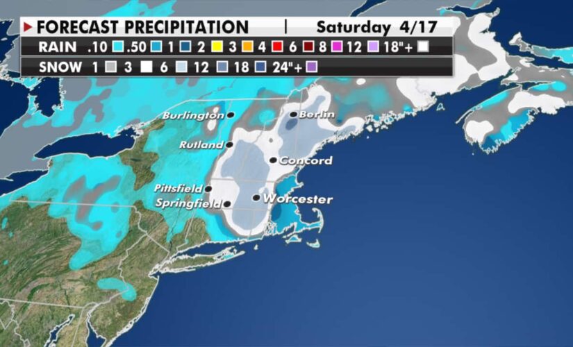 National weather forecast: Parts of Northeast could see more than a foot of snow