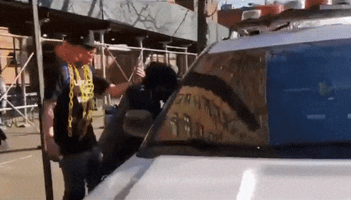 New York men harassing, mocking NYPD cops in alarming video