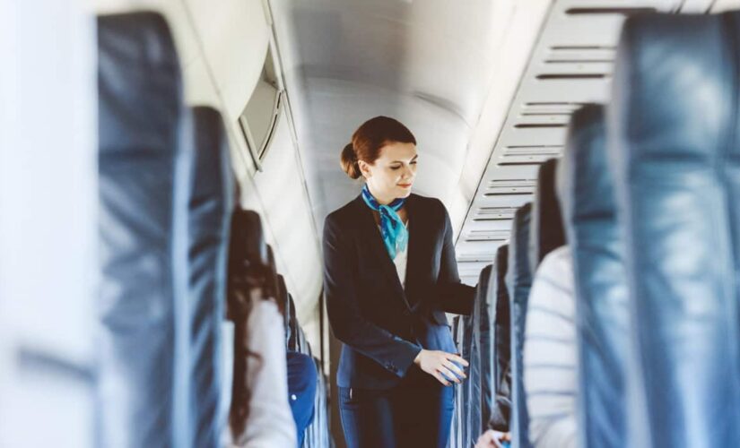 Flight attendant reveals why crew greet passengers during boarding