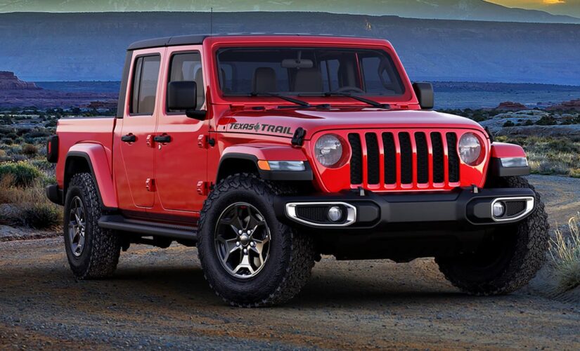 New Jeep Gladiator model pickup is only available in Texas