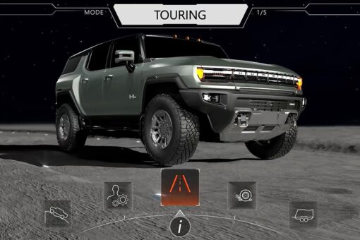 The HUMMER EV is more lunar rover than military machine