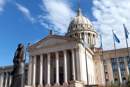 Oklahoma governor signs bill to protect drivers who hit rioters, as protesters try breaking into Senate