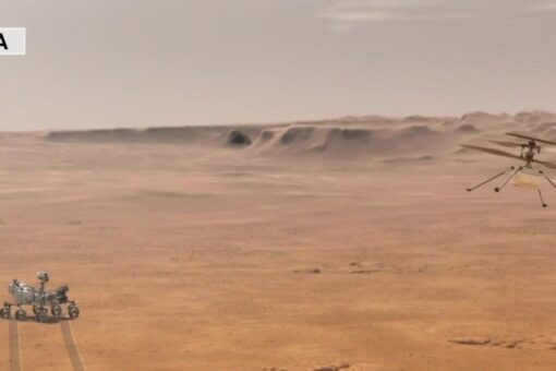 NASA Ingenuity Mars helicopter makes history with first powered, controlled flight on another planet