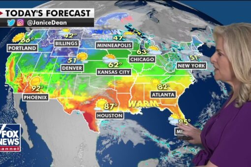 National weather forecast: Area of low pressure to bring wintry weather across northern tier of US