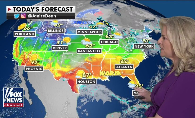 National weather forecast: Area of low pressure to bring wintry weather across northern tier of US