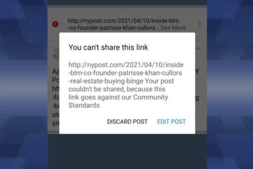 NY Post Editorial Board: Social media again silences The Post for reporting the news