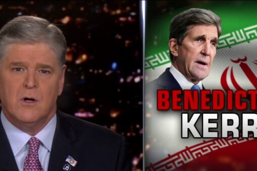 Hannity slams former Secretary of State as ‘Benedict Kerry’