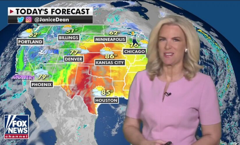 National weather forecast: West facing rain, mountain snow