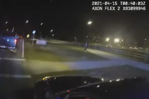 Florida deputy hit by passing truck during traffic stop caught on camera