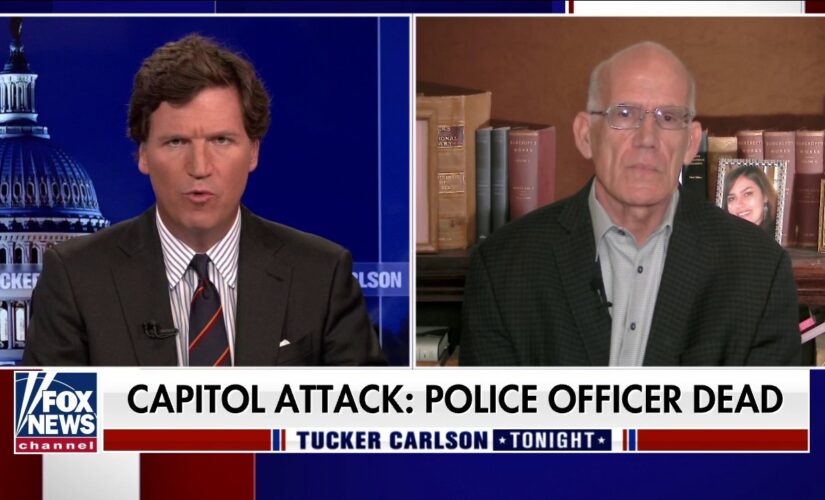 Victor Davis Hanson slams media coverage of deadly attack on Capitol police