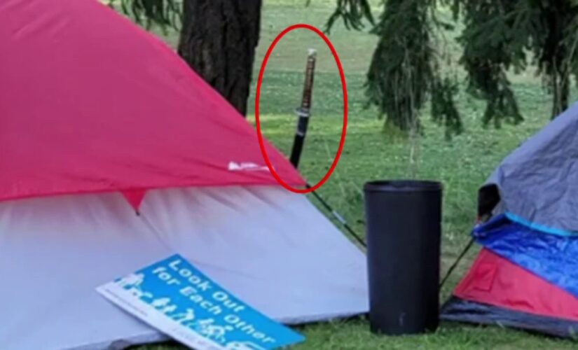 Seattle parent finds samurai sword in homeless camp next to son’s school