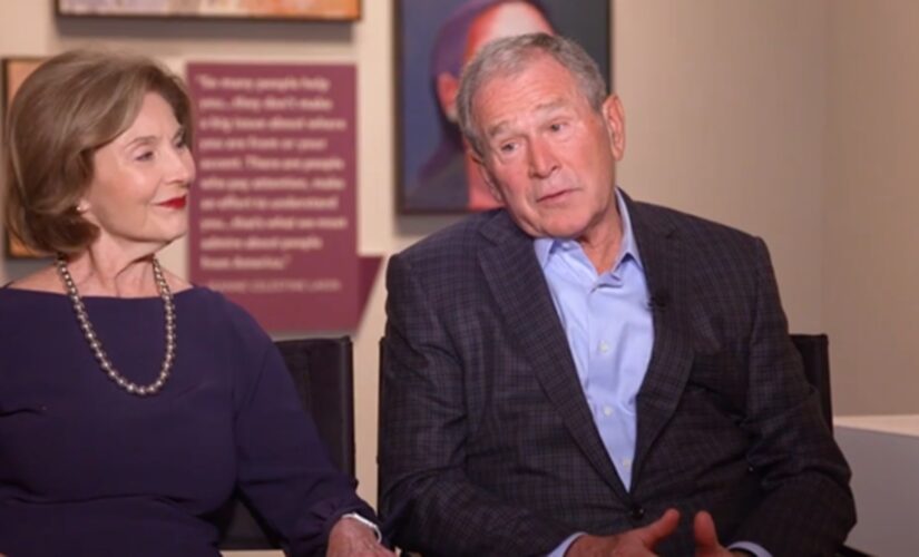 Inspired by Winston Churchill, George W. Bush tells Dana Perino his journey to becoming an artist