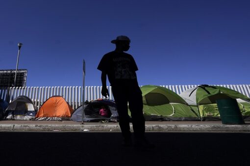 Border numbers show migrant encounters stayed high but leveled off in April: source