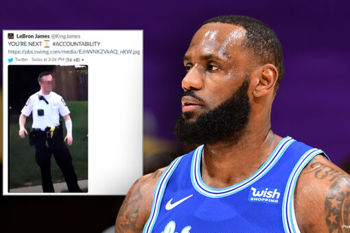 LAPD union calls for NBA to investigate ‘hypocrite’ LeBron James’ anti-police tweet