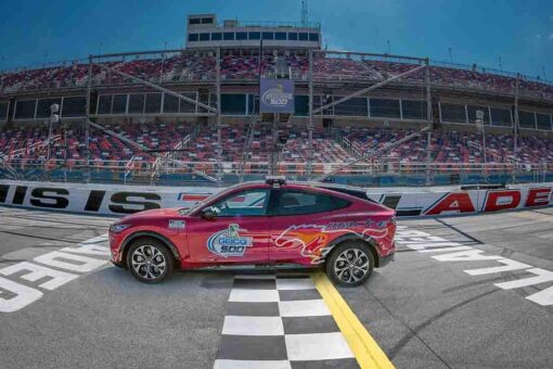 Electric Ford Mustang Mach-E to pace NASCAR Talladega Cup Series race