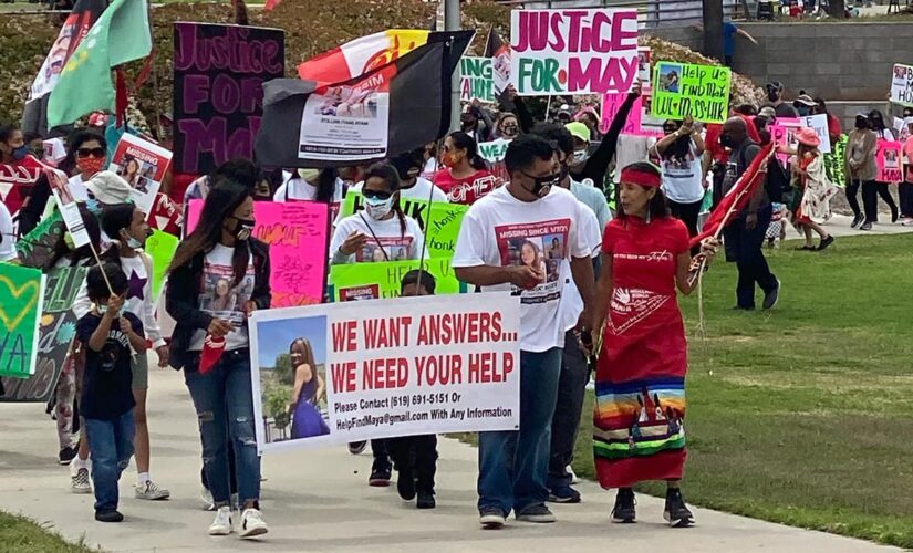 Missing California mother’s family holds prayer march: ‘We will bring Maya home and justice will be served’