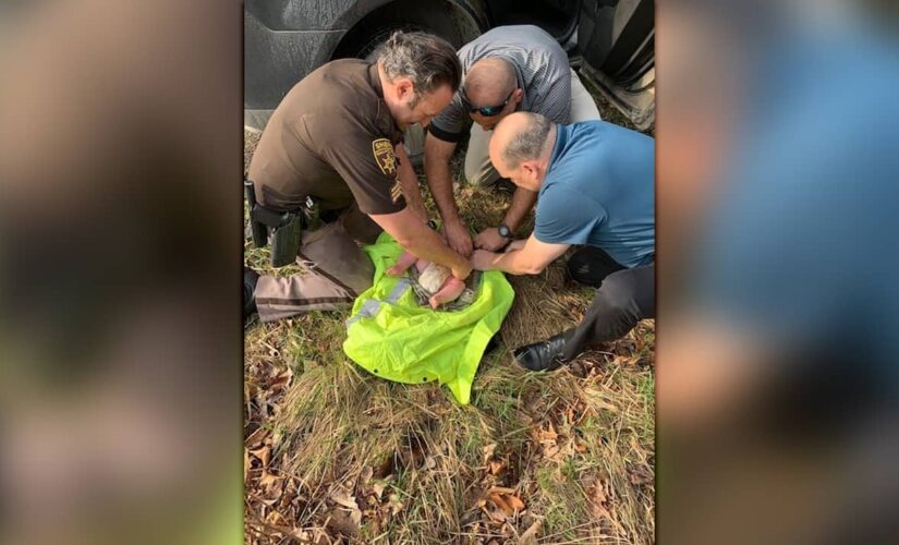 Michigan deputies rescue abandoned 4-month-old left in woods