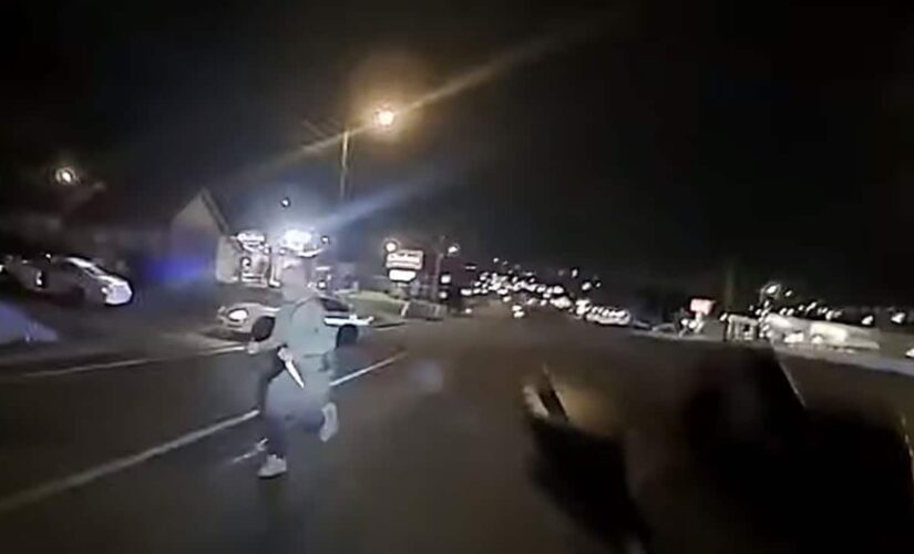 Nashville police release bodycam video of officer shooting man with 2 butcher knives during traffic stop