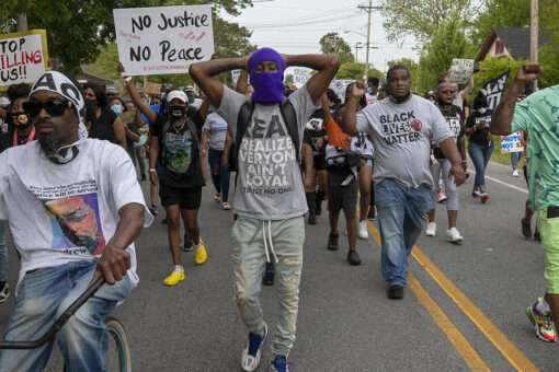 Elizabeth City protests: At least 2 arrests as demonstrators face off with cops in riot gear