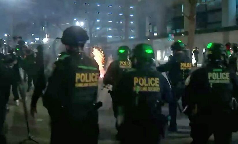 Portland police declare riot Friday night after mayor’s state-of-emergency extension