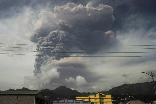 ‘Huge’ explosion rocks St. Vincent as volcano keeps erupting