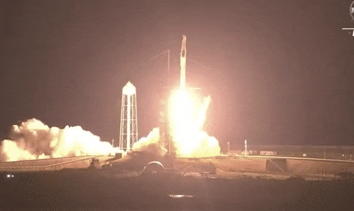 SpaceX launches NASA crew for mission to ISS