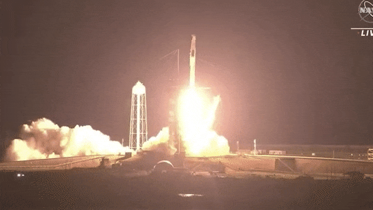 SpaceX launches NASA crew for mission to ISS