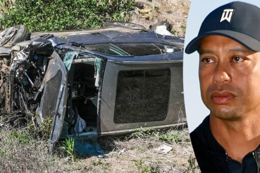 Tiger Woods’ crash report reveals police found empty pill bottle, golfer thought he was in Florida