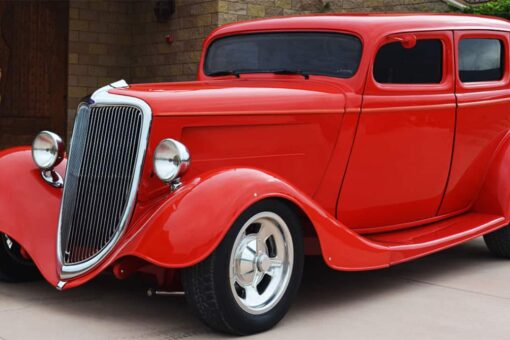 Eddie Van Halen’s 1934 Ford is red hot and up for auction