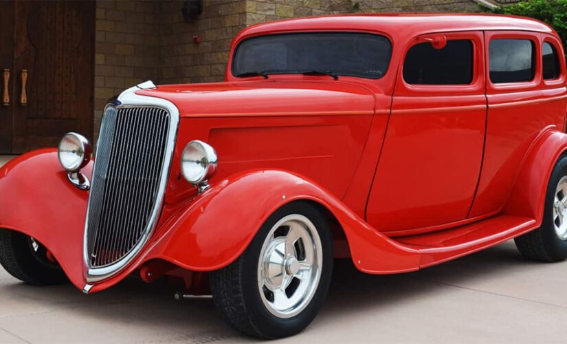 Eddie Van Halen’s 1934 Ford is red hot and up for auction