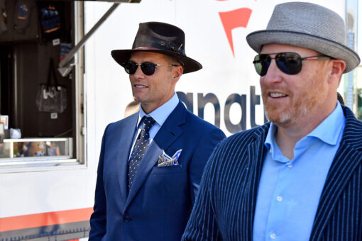 Tom Brady once again dresses to impress at Kentucky Derby
