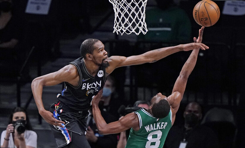 Nets get 7 3s from Harris, rout Celtics 130-108 for 2-0 lead