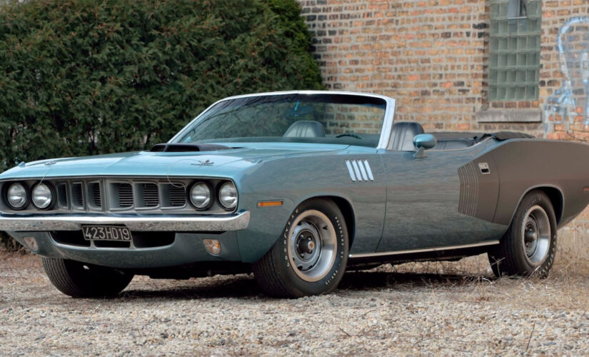 Rare 1971 Plymouth Hemi ‘Cuda Convertible gets record $4.8 million auction bid, but it’s not enough