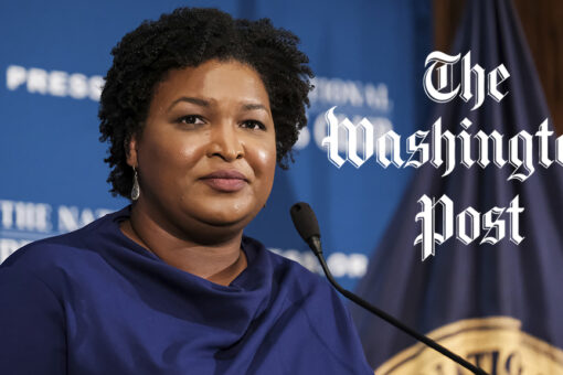 Washington Post fails to mention Stacey Abrams while railing against losing candidates for not ‘taking the L’
