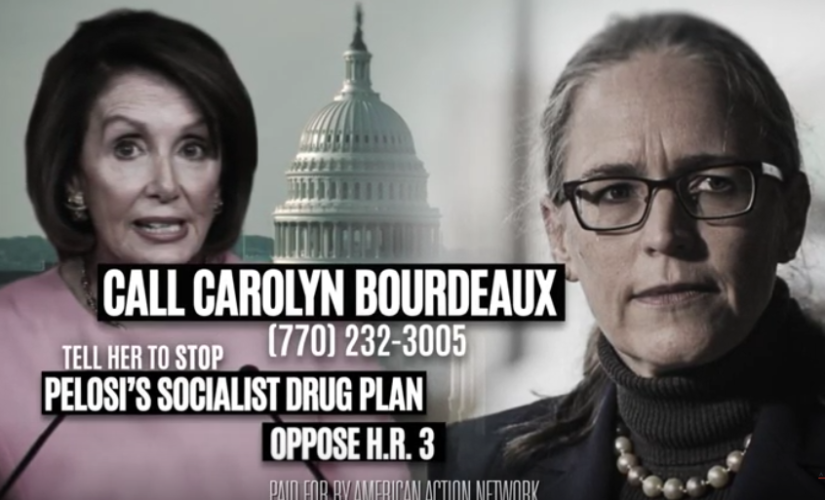 Pro-GOP group takes aim at House Dems over Pelosi’s ‘socialist drug takeover plan’