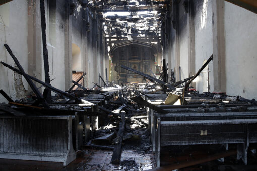 California authorities link suspect known as ‘Joker’ to alleged torching of historic mission