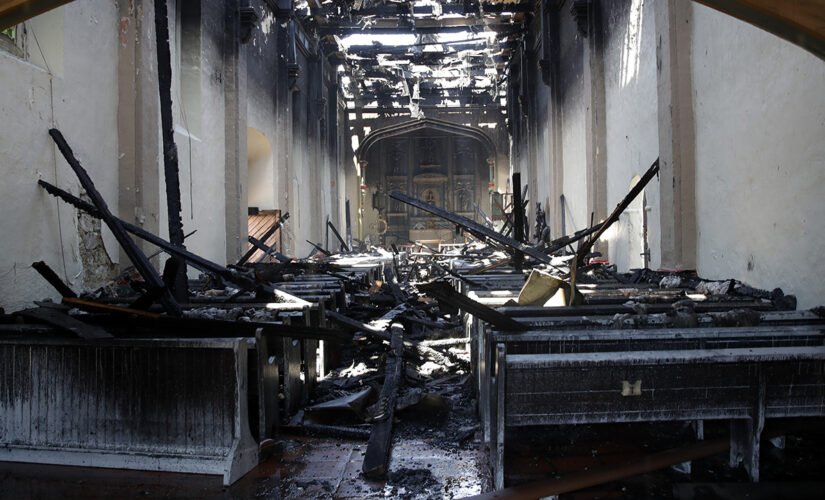 California authorities link suspect known as ‘Joker’ to alleged torching of historic mission