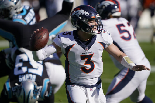 Broncos plan Drew Lock-Teddy Bridgewater competition after not drafting QB