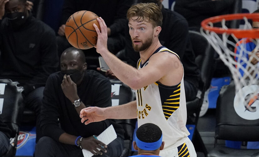 Sabonis has triple-double by half; Pacers top Thunder 152-95