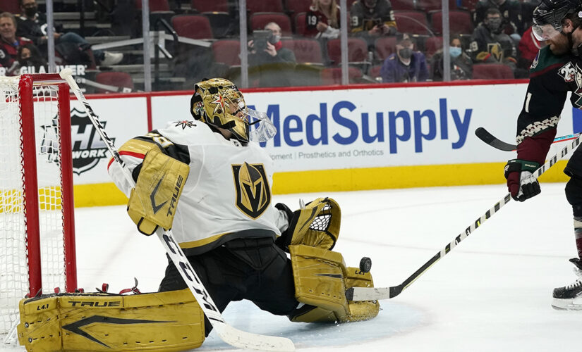 Golden Knights beat Coyotes 3-2 in OT after blowing lead